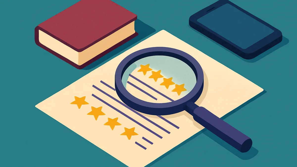 Illustration de l'article: Repérer une critique de livre fiable